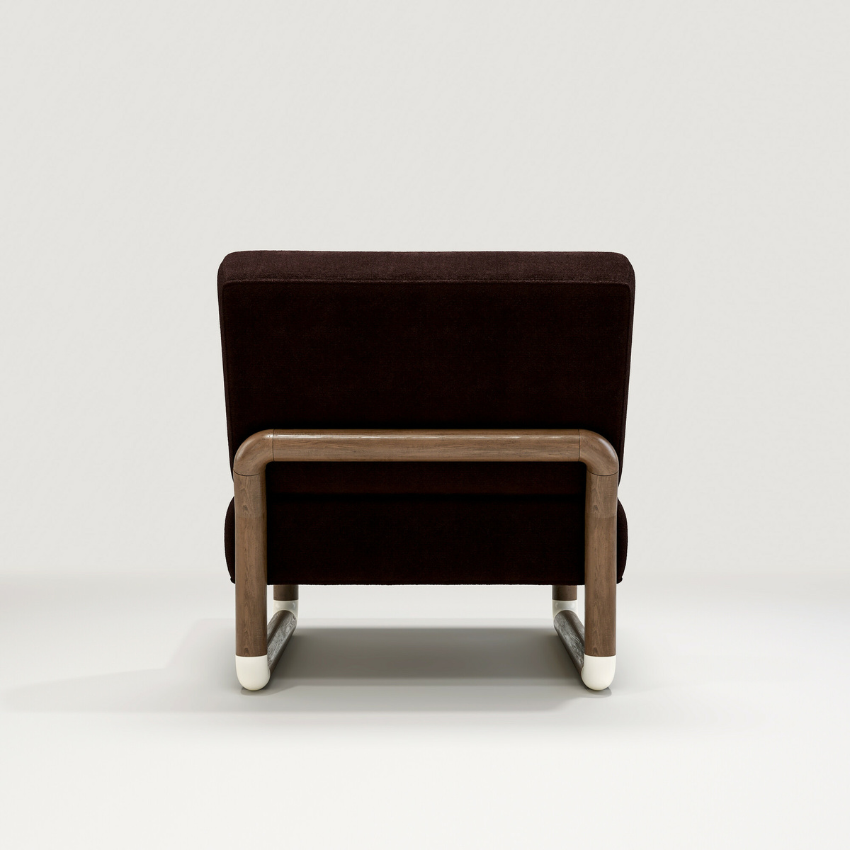Fireside chair Nico, Imprimé - L71 x P82 x H76,8 cm - Noyer/Coton - image 12