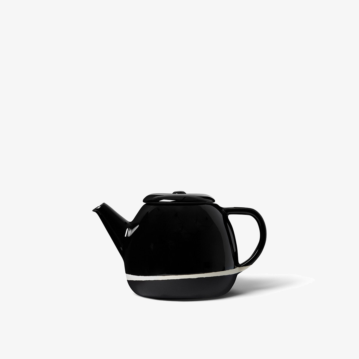 Teapot Sicilia, Black Radish - 1,5L - Ceramic - image 1