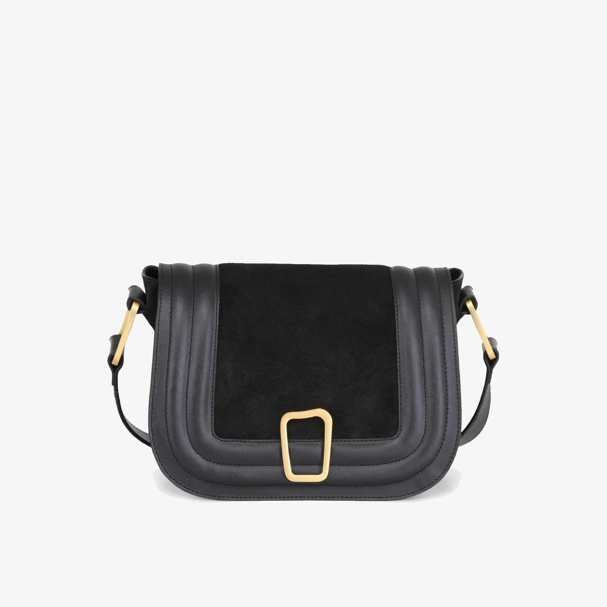 Shoulder bag Barth, City Black - W23 x H16 x D7 cm - 100% leather  - image 3