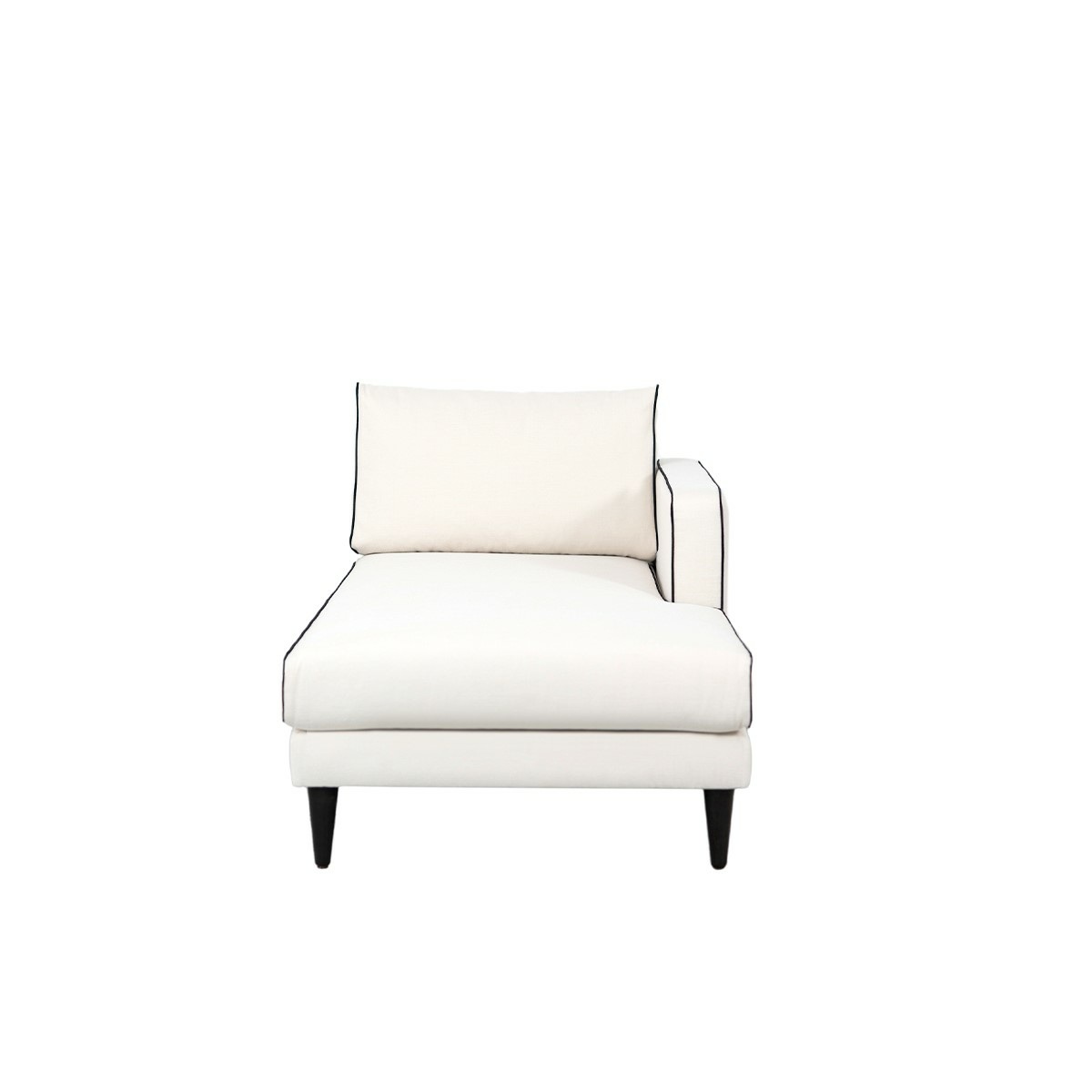 Noa sofa - Right armrest, L180 x P90 x H80 cm - Cotton - image 2