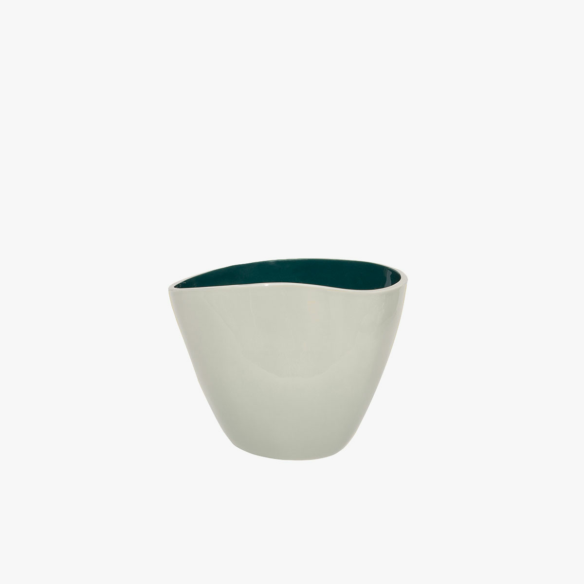 Vase Double Jeu, Linden / Sarah Blue - H41 cm - Ceramic - image 1