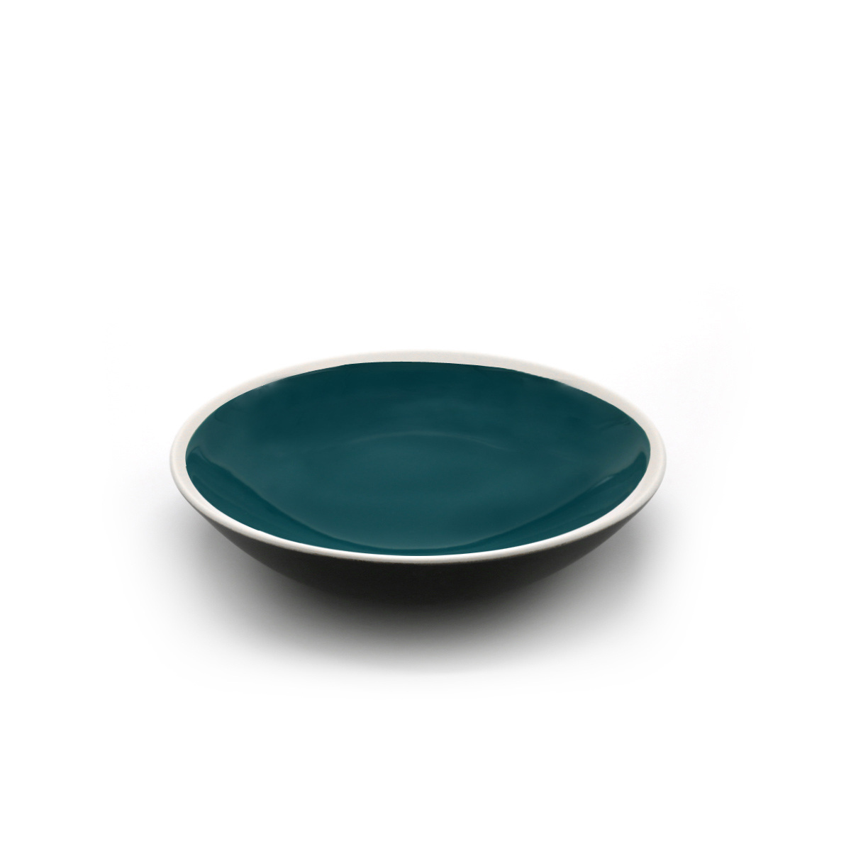 Soup Plate Sicilia, Bleu Sarah - ø19 cm - Ceramic - image 3