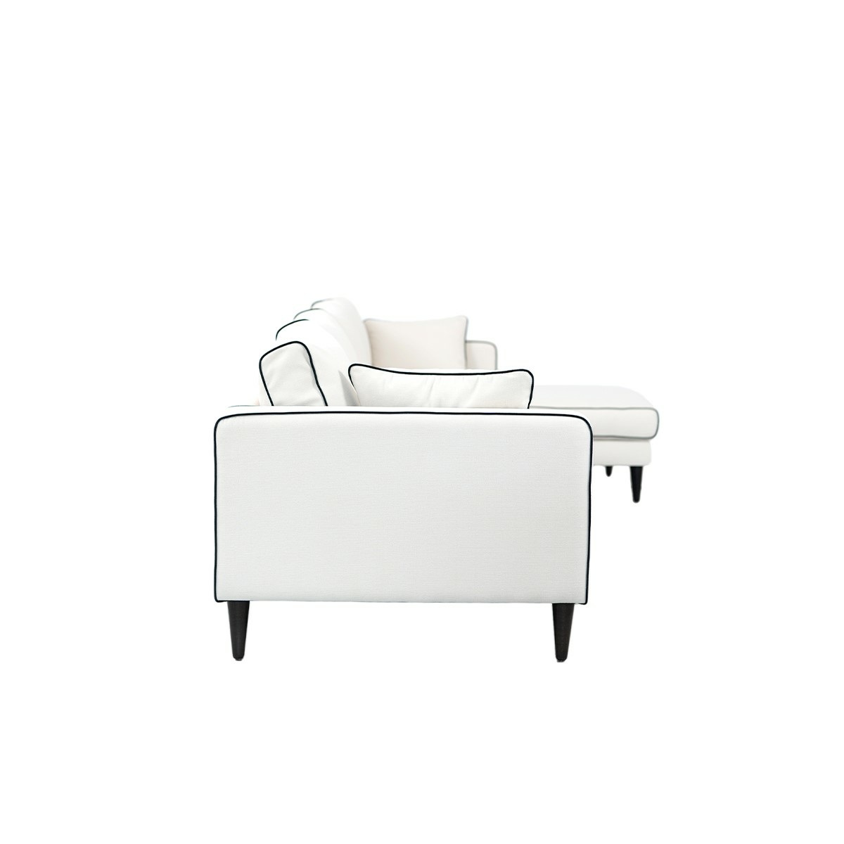 Noa corner sofa - Right angle, L230 x P150 x H75 cm - Cotton - image 4