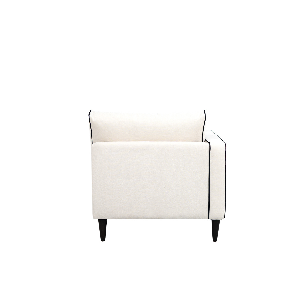 Noa sofa - Left armrest, L180 x P90 x H80 cm - Cotton - image 6
