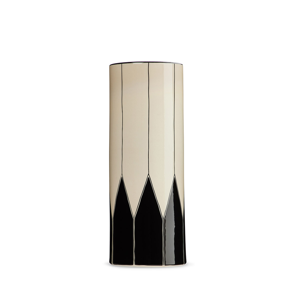 Daria vase - Large model, Eucalyptus - H32 x ø12 cm - Stoneware - image 2