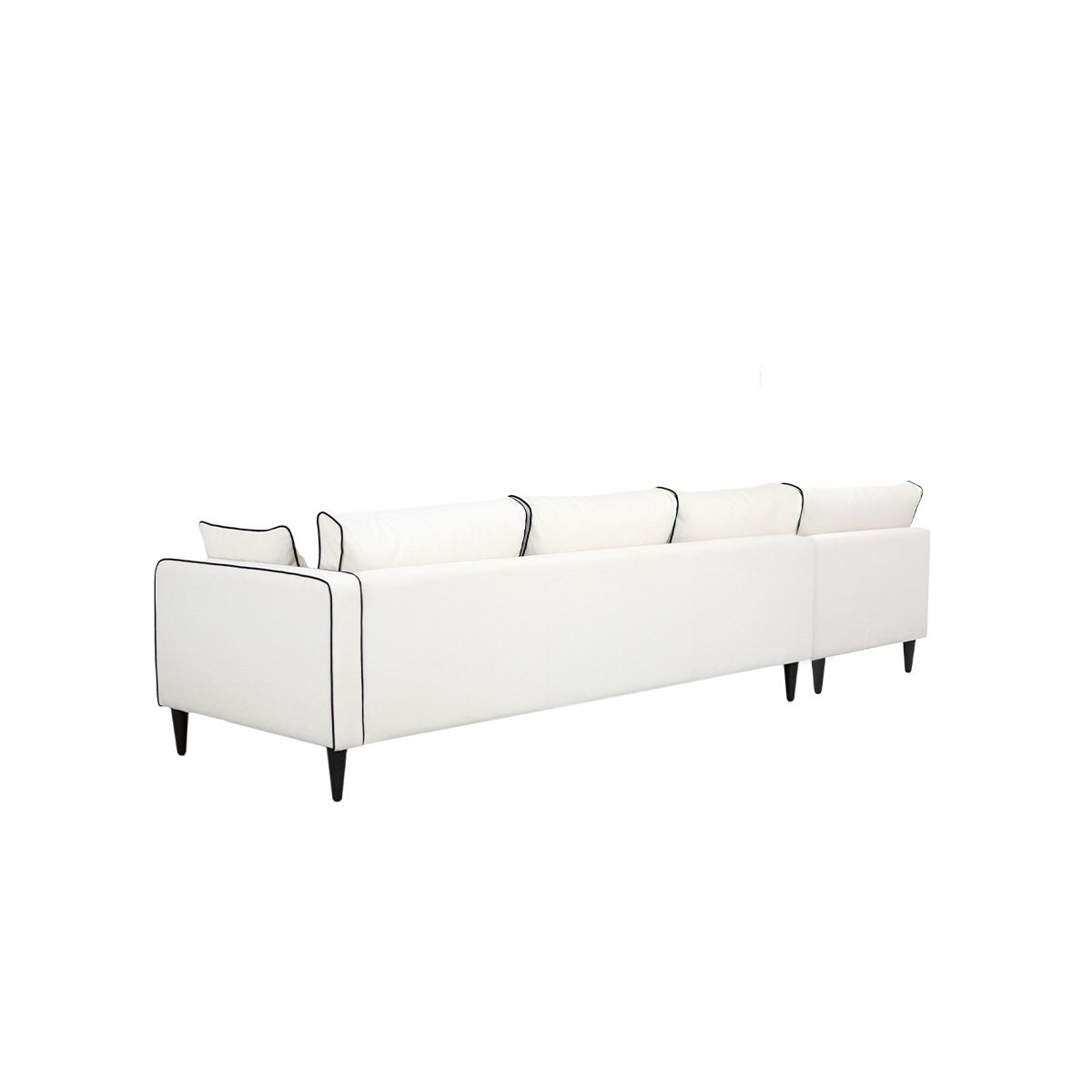 Noa corner sofa - Left angle, L300 x P150 x H75 cm - Cotton - image 4