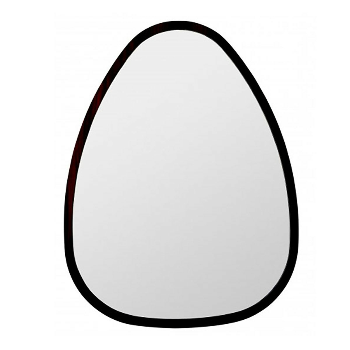 Mirror Ovo, Walnut - H75 cm - Walnut oiled   - image 18