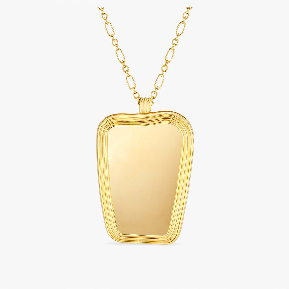 Organica Necklace, Golden Brass - image 1