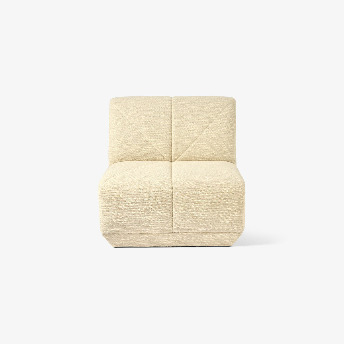 Chill Armchair, Off-White - Curl fabric - image 1