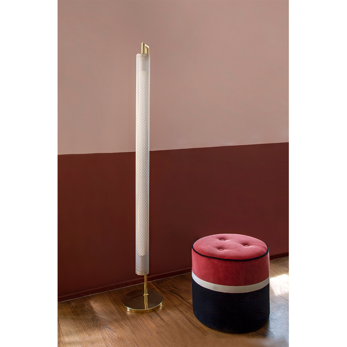 Floor Lamp Pol, Brass - H155 cm - Metal - image 2
