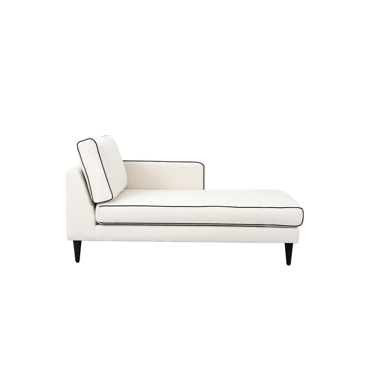 Noa sofa - Right armrest, L180 x P90 x H80 cm - Cotton - image 4