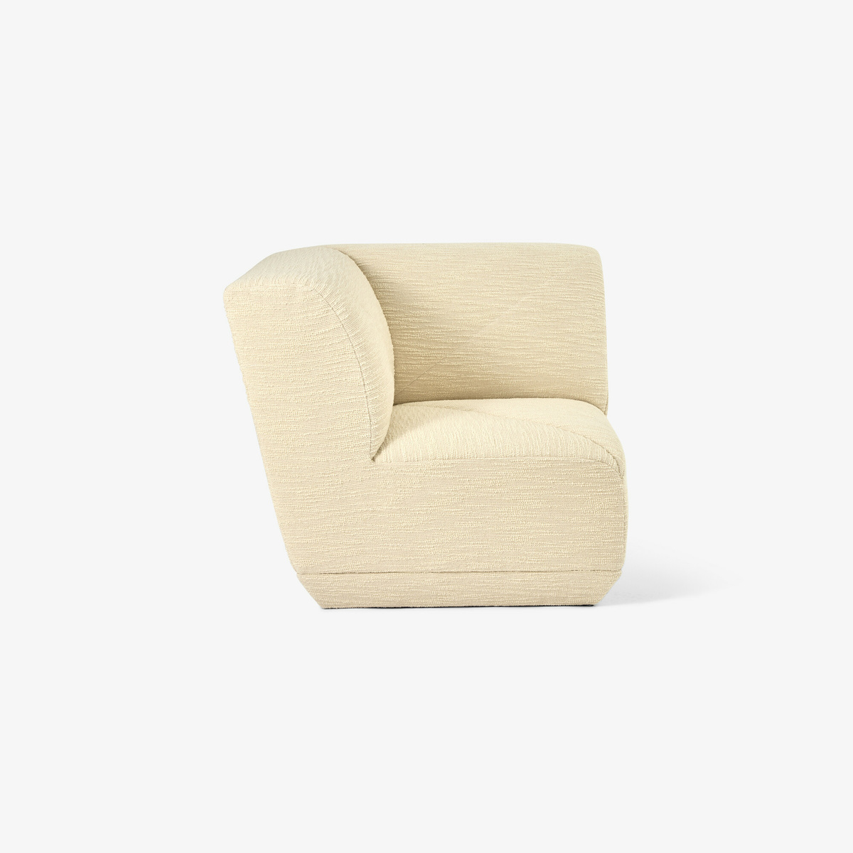 Chill Corner Armchair, Off-White - Curl fabric - image 2