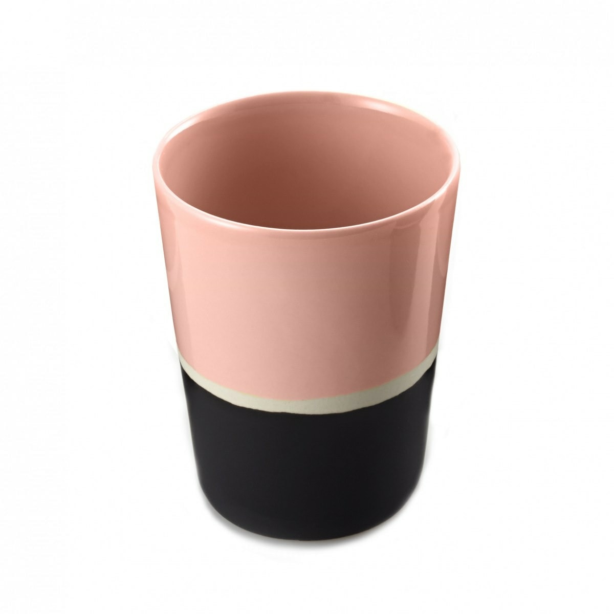 Ceramic Glass Sicilia, Black Radish - H10 cm - Ceramic - image 9