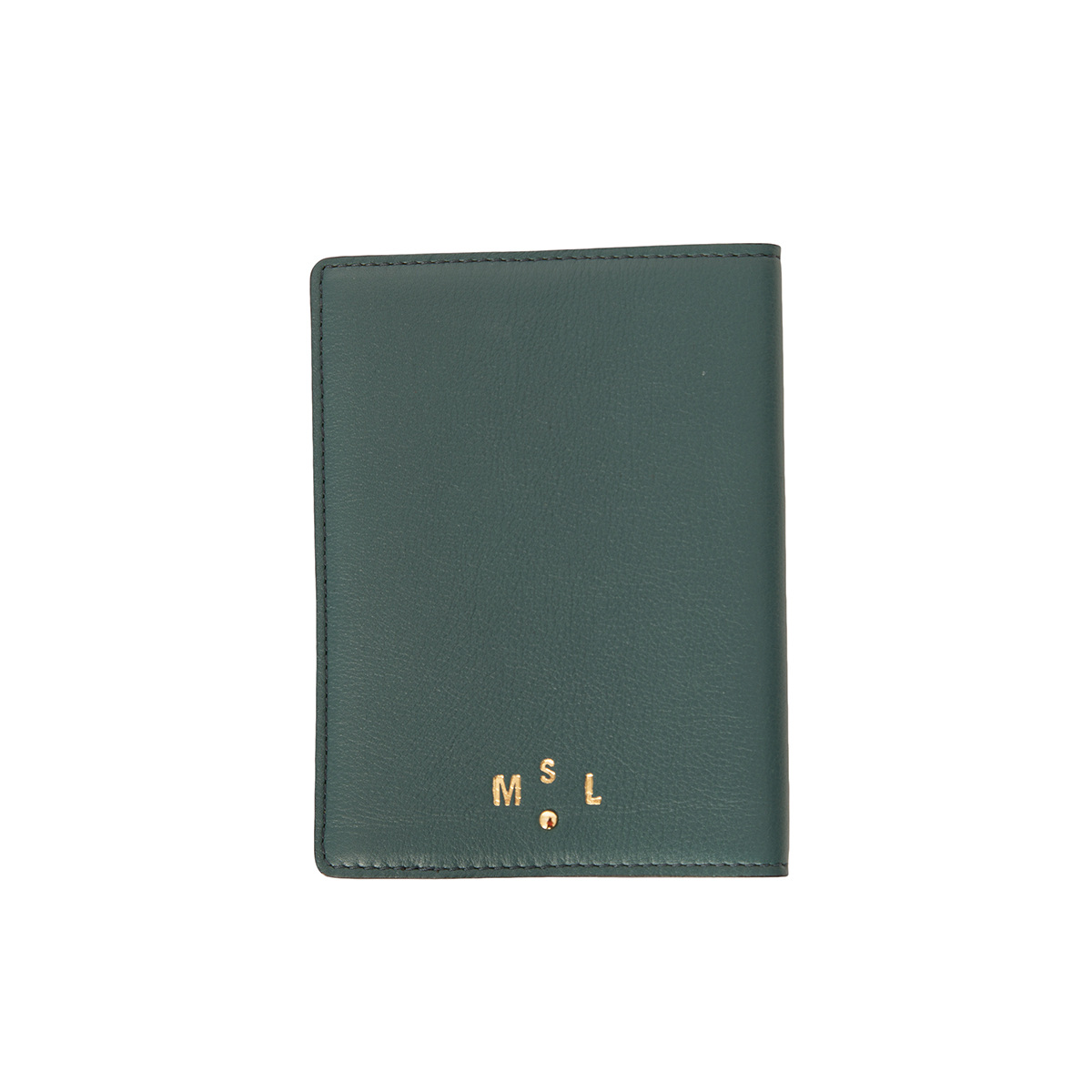 Passport Case, Bleu Sarah - 21,3 x 13,7 cm - 100% cowhide - image 1