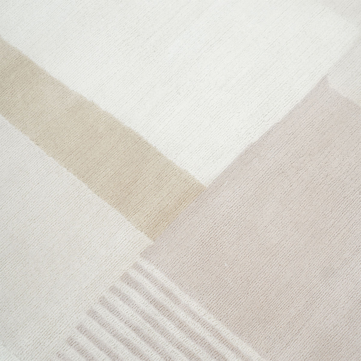 Carpet Boro, Petal Pink - 250 x 350 - Wool / Cotton - image 2