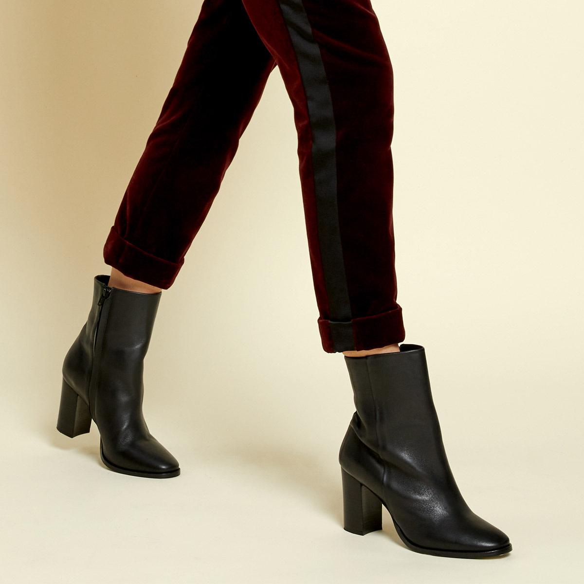Boots Preston, Black - Leather - image 8