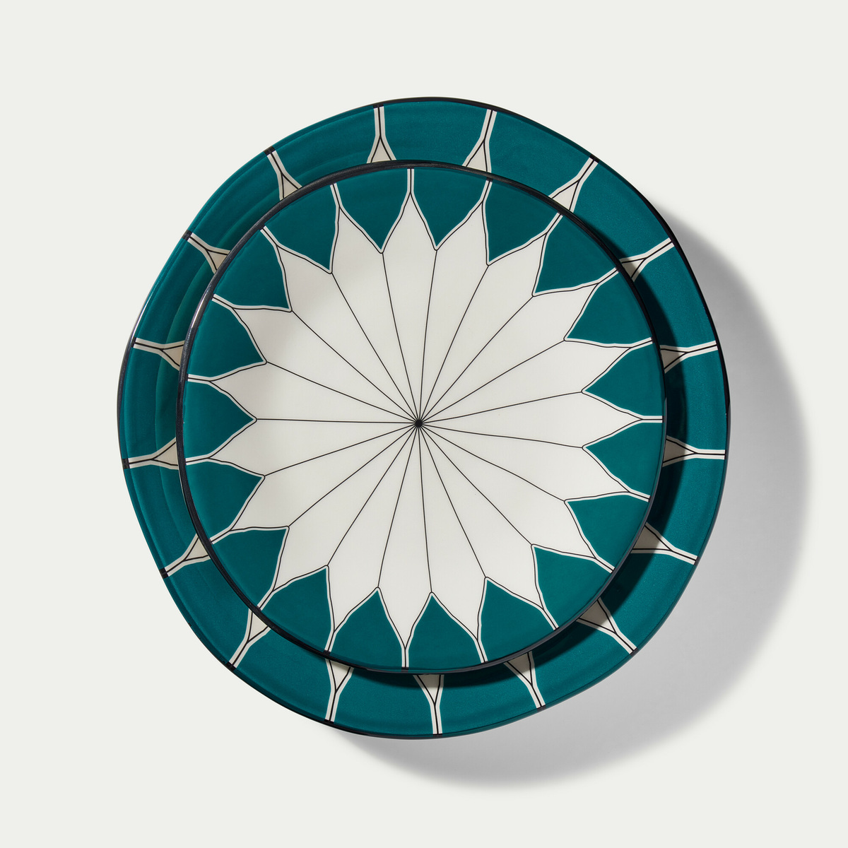 Assiette Plate Daria, Noir - ⌀29 cm - Céramique - image 5