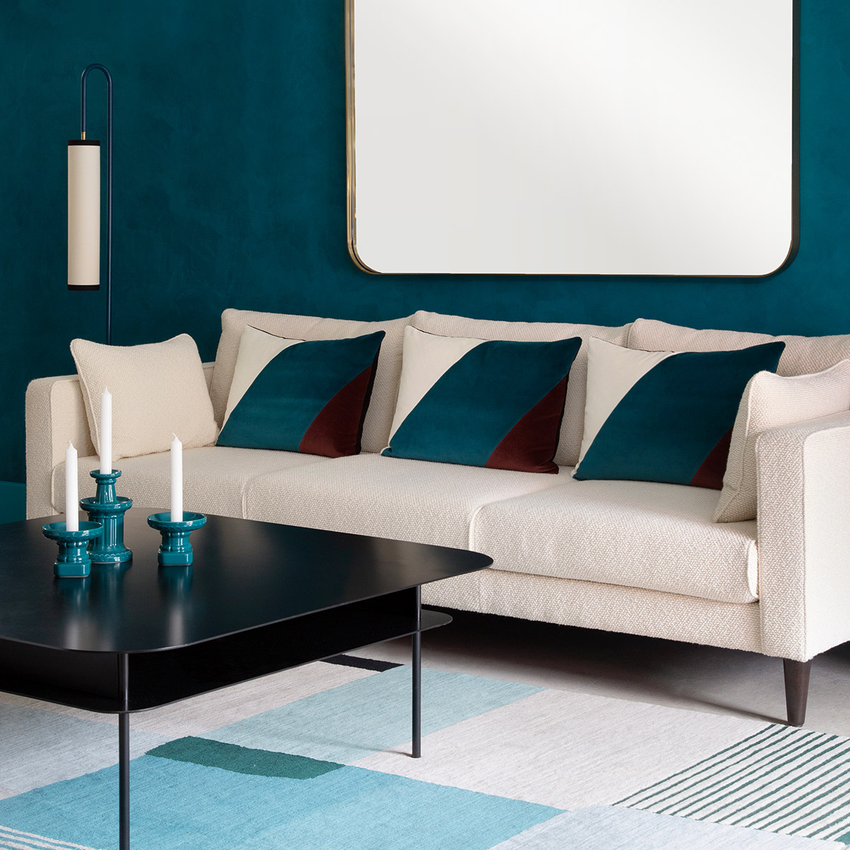 Sofa Noa, Wood - L230 x P90 x H80 cm - image 3