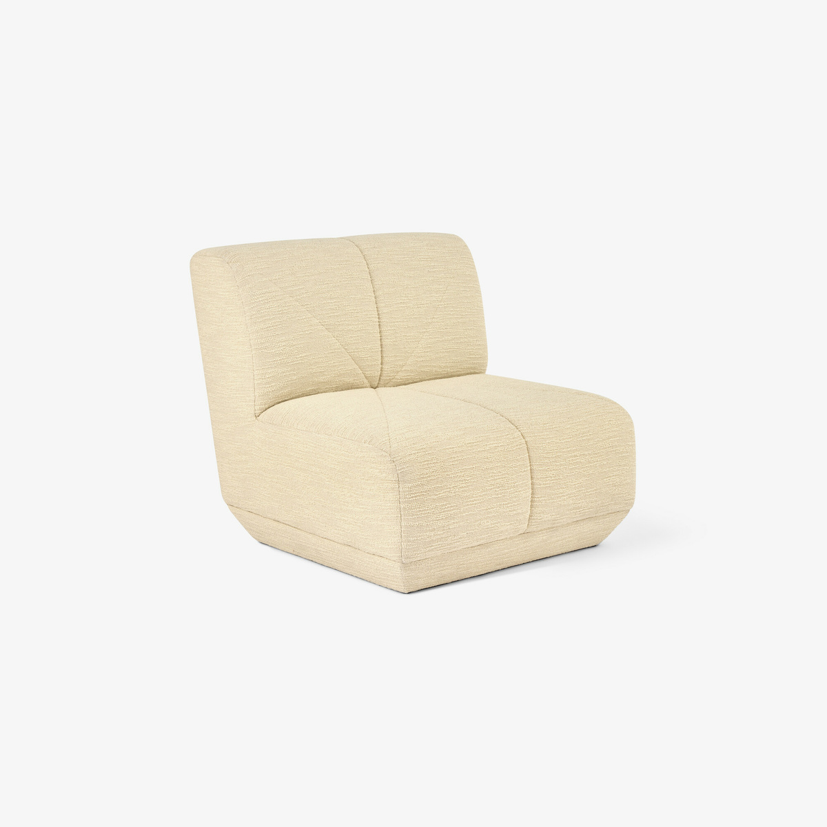 Chill Armchair, Off-White - Curl fabric - image 2
