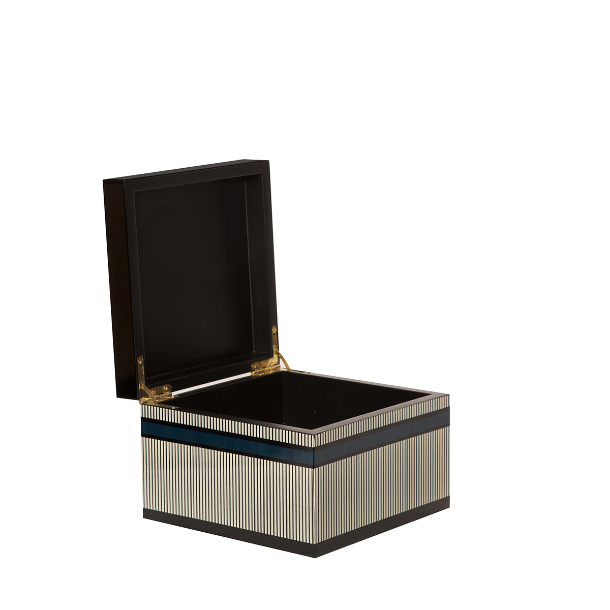 Jewelry box Esmee, W17 x D17 x H12 cm - Lacquered wood - image 3
