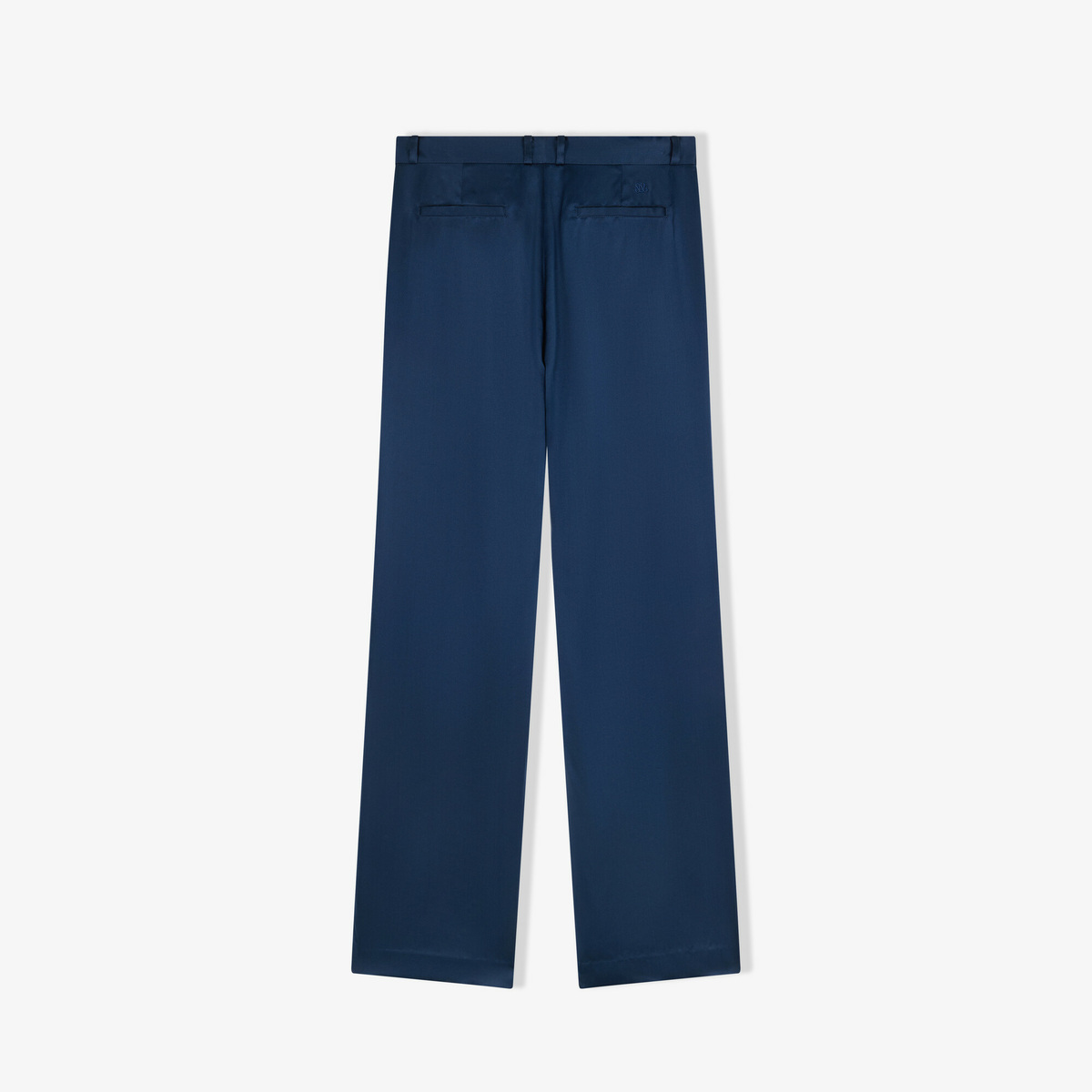 Segur Straight Pants, Broadway Blue - Silk - image 2