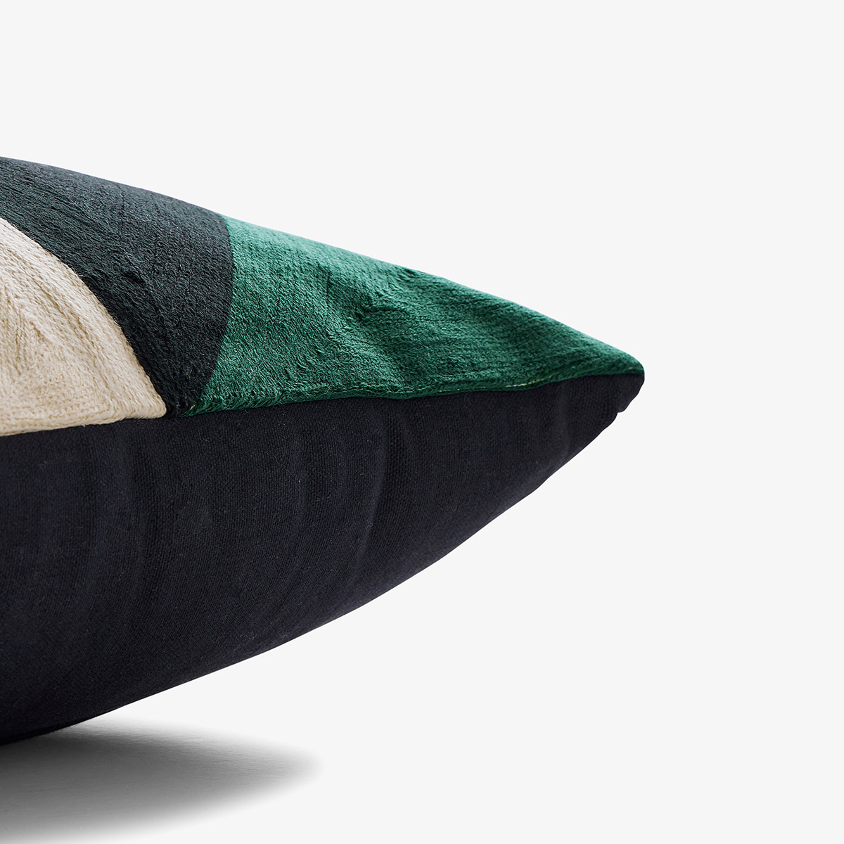 Coussin Illusion, Thé de Chine - 50 x 30 cm - 100% Coton - image 2