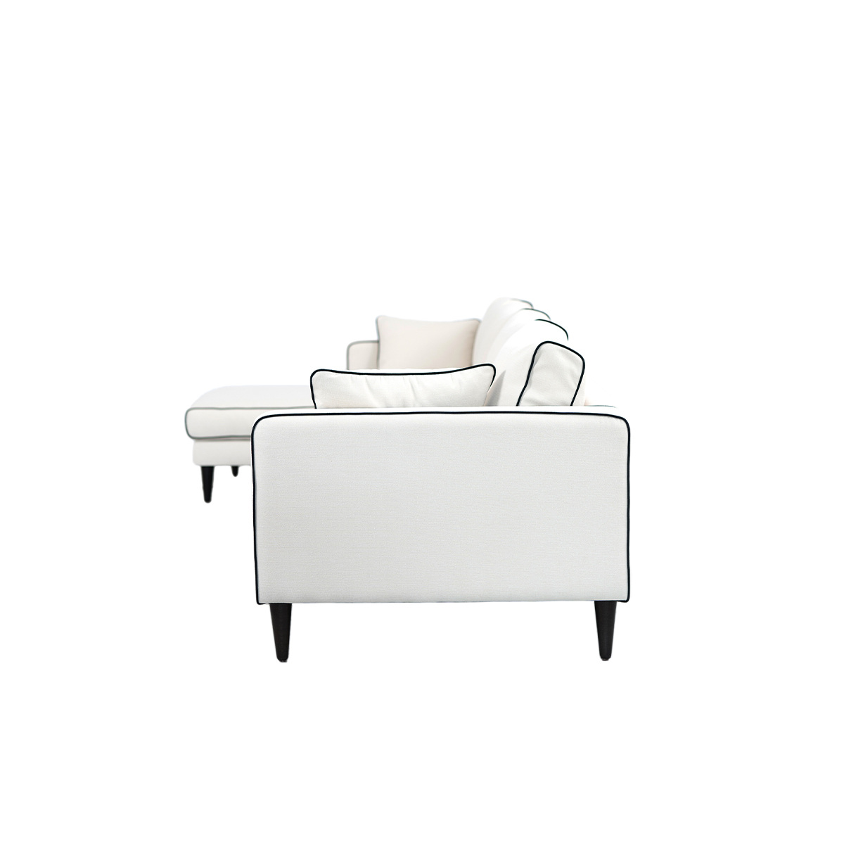 Noa corner sofa - Left angle, L230 x P150 x H75 cm - Cotton - image 3