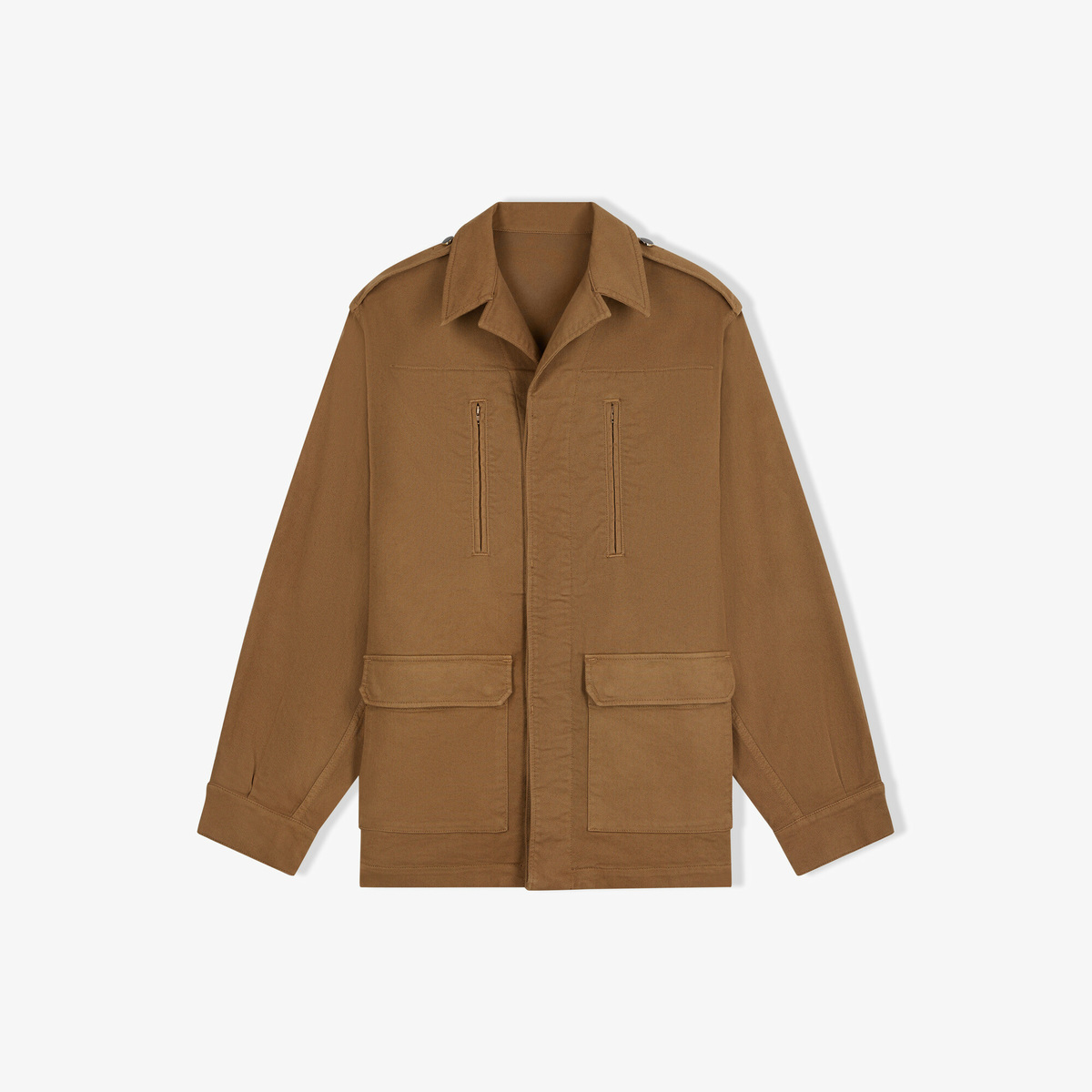 Kleber Mid-Season Jacket, Camel - Cotton - image 1