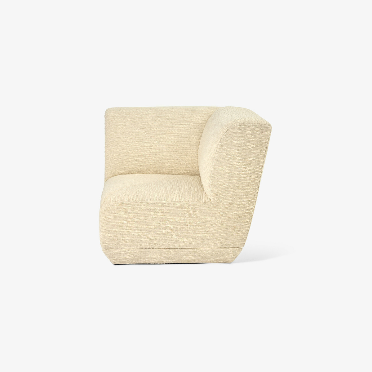 Chill Corner Armchair, Off-White - Curl fabric - image 4