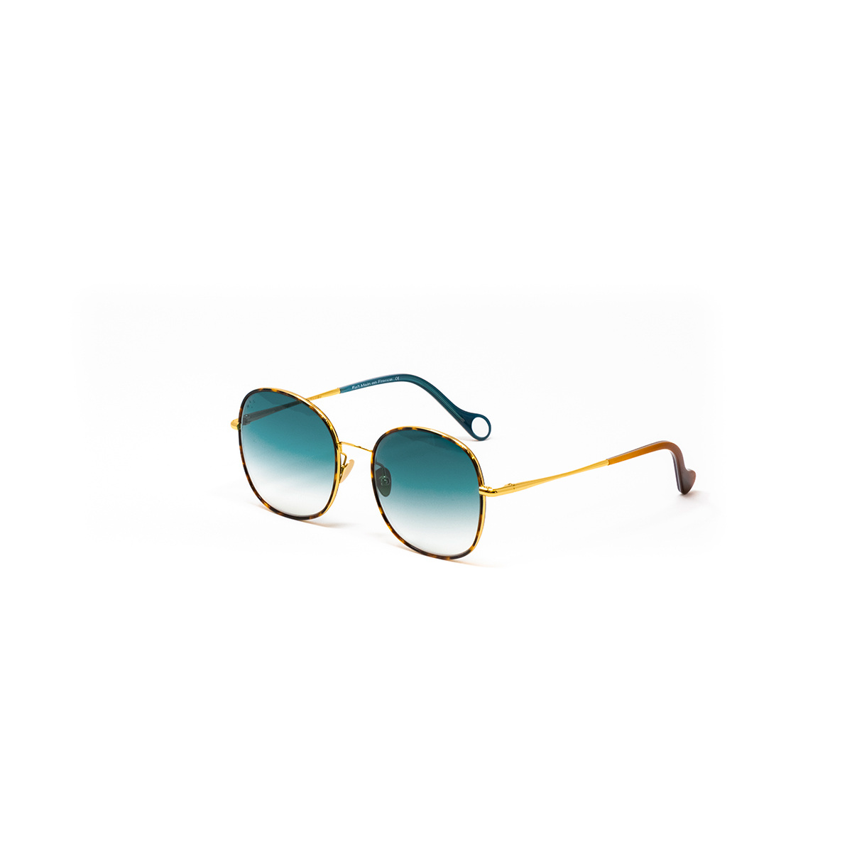Sunglasses Diana, Blue gradient - Size 53-20 - Steel - image 2