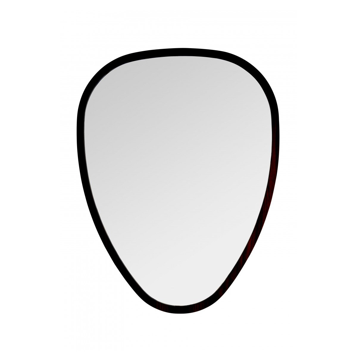 Mirror Ovo, Black Oak - H75 cm - Oak - image 1