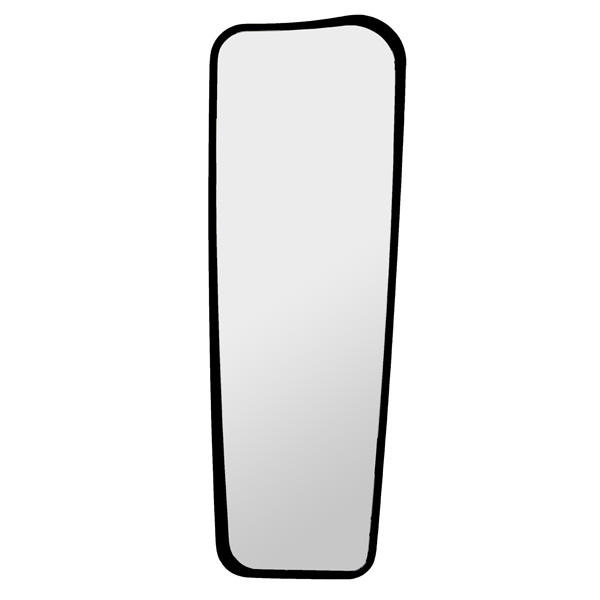 Miroir Organique, Chêne Noir - H140 cm - Chêne - image 1