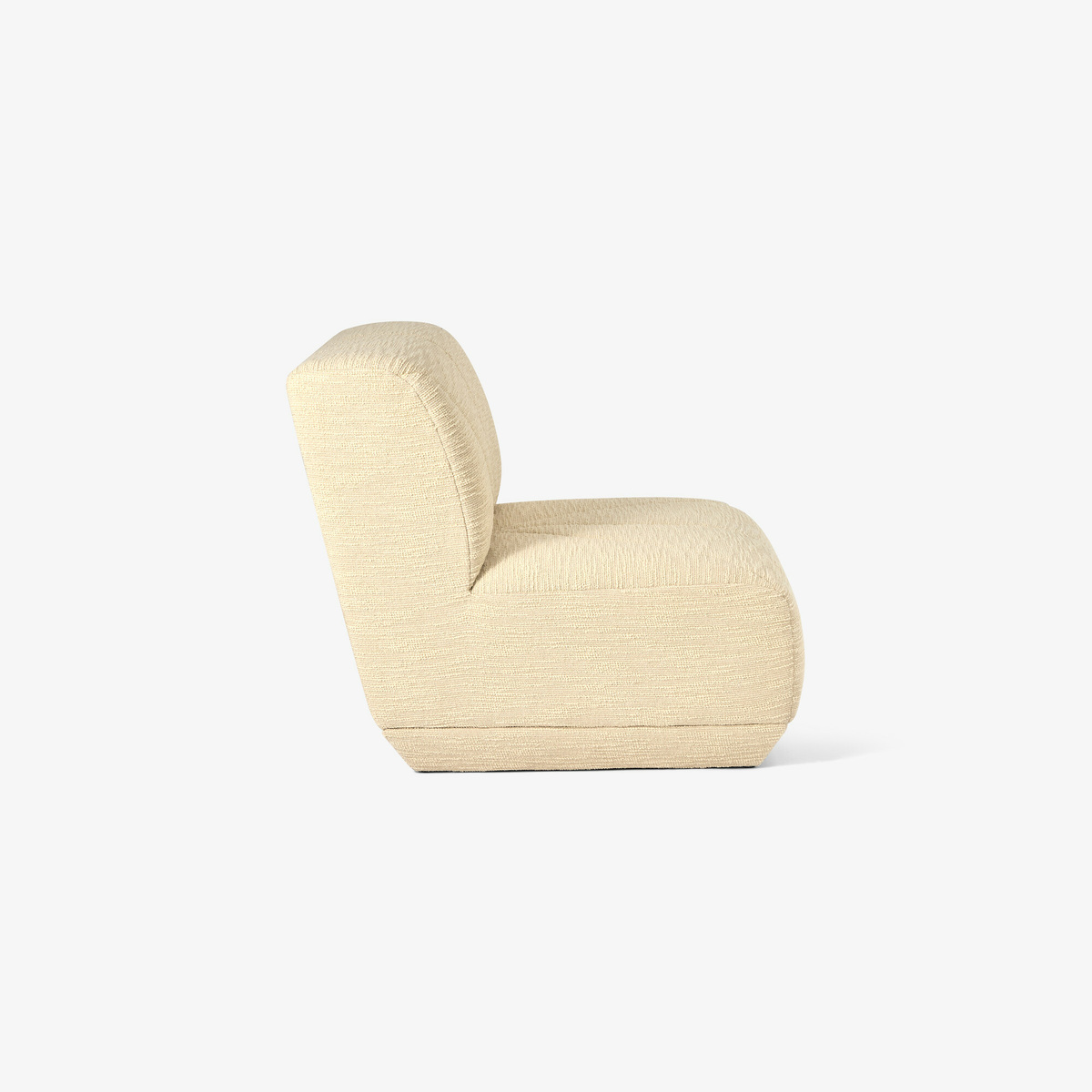 Chill Armchair, Off-White - Curl fabric - image 3