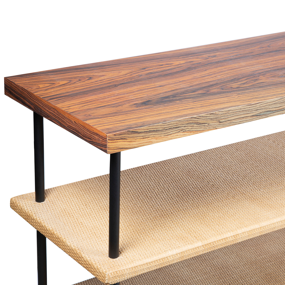 Console Table Essence, Rosewood - L150 x W40 x H80 cm - Rosewood / Lacquered Wood - image 3