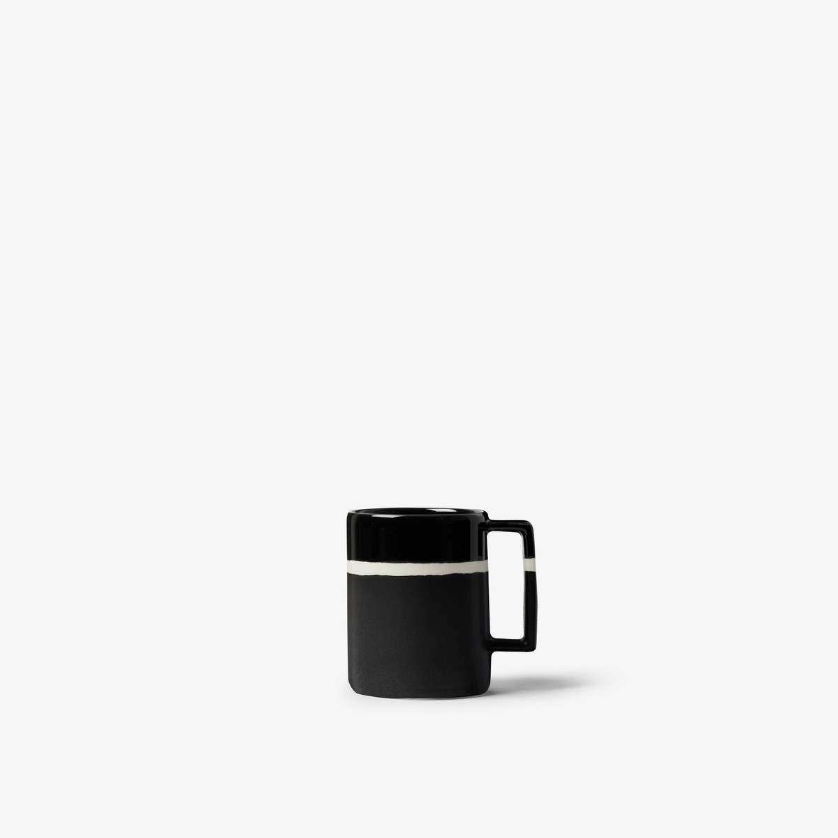 Mug Sicilia, Radis Noir - H10 cm x ⌀7,5 - Céramique - image 1