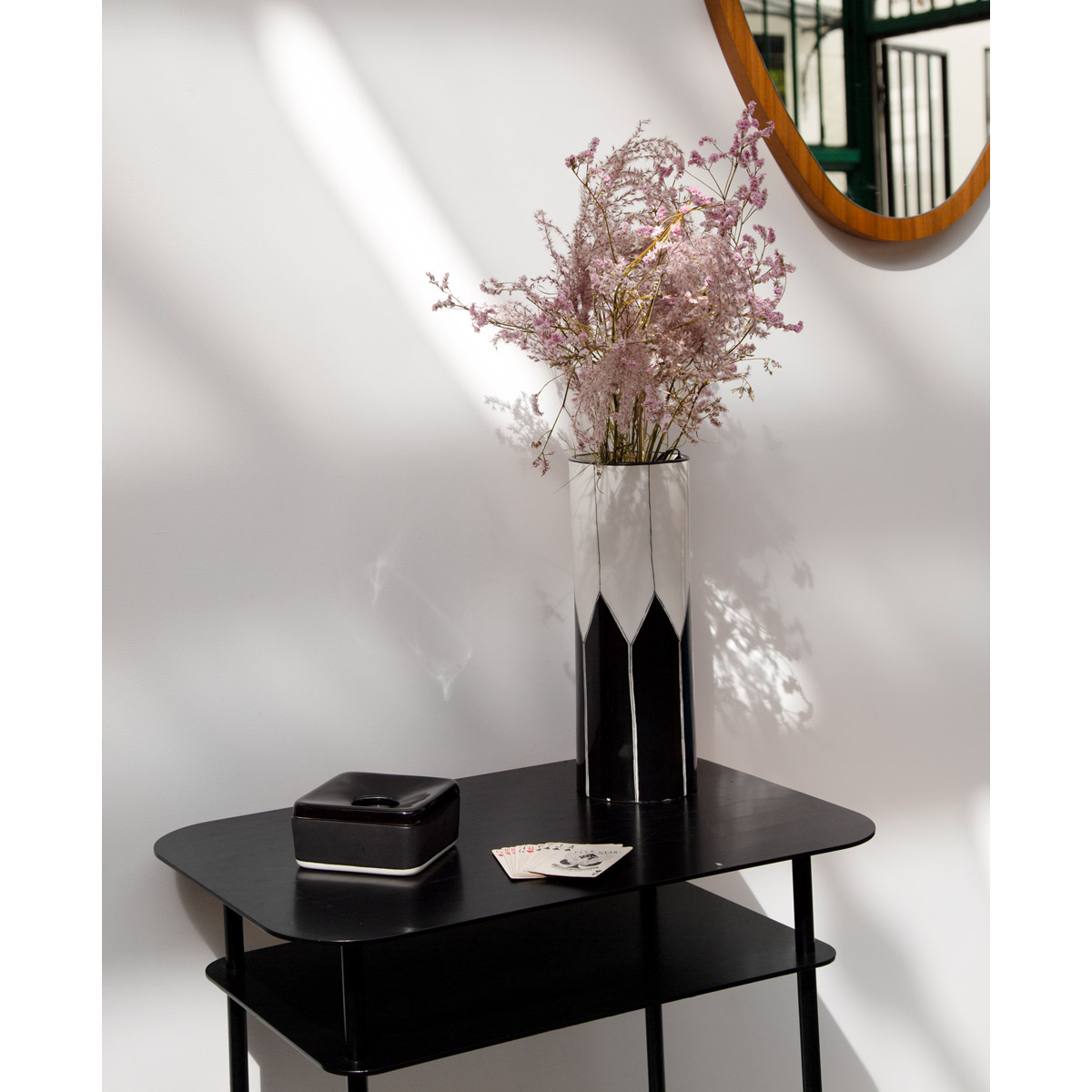 Side table Kara, Pistachio - L60 x L40 x H55 cm - Raw steel Powder coated - image 18