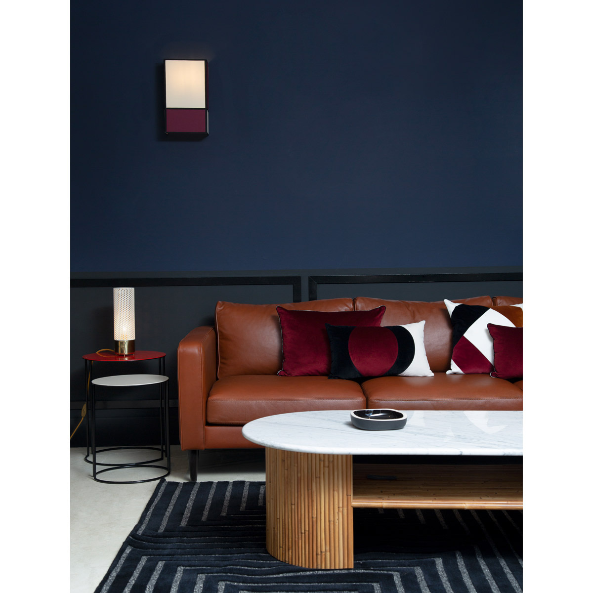 Sofa Noa, L230 x P90 x H75 cm / Leather - Wood - image 3