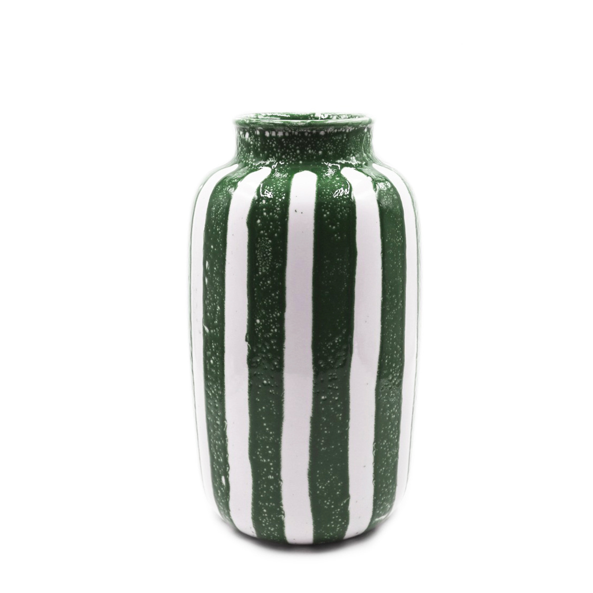 Decorative Vase Riviera, Green - H36 cm - Ceramic - image 1
