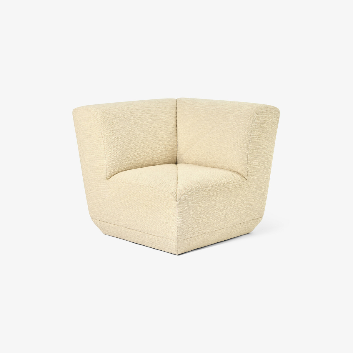 Chill Corner Armchair, Off-White - Curl fabric - image 1