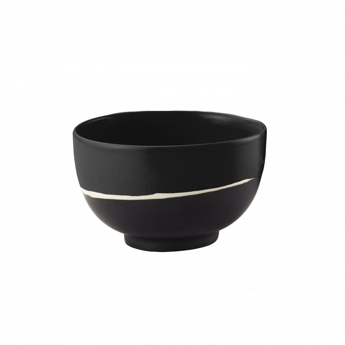 Small Bowl Sicilia, Black Radish - ø8,5 cm - Ceramic - image 1