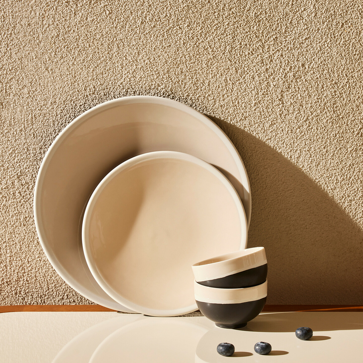 Soup Plate Sicilia, Off-White - ø19 cm - Ceramic - image 2