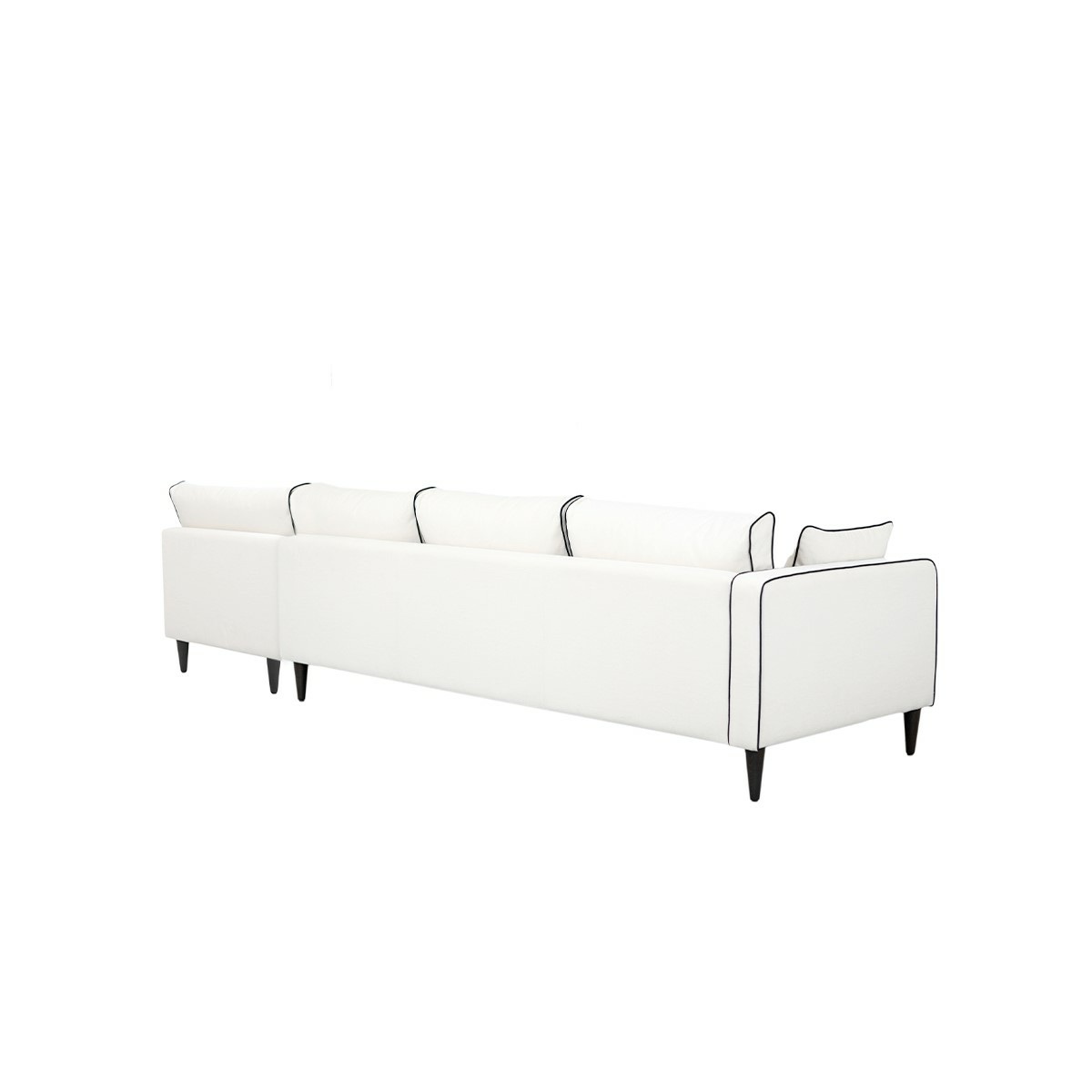 Noa corner sofa - Right angle, L300 x P150 x H75 cm - Cotton - image 4