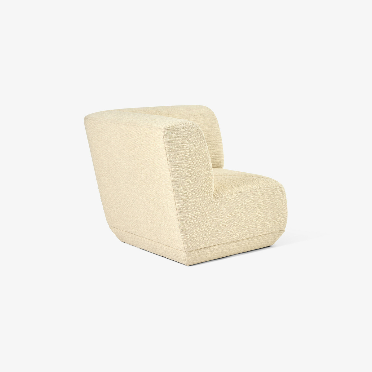 Chill Corner Armchair, Off-White - Curl fabric - image 3