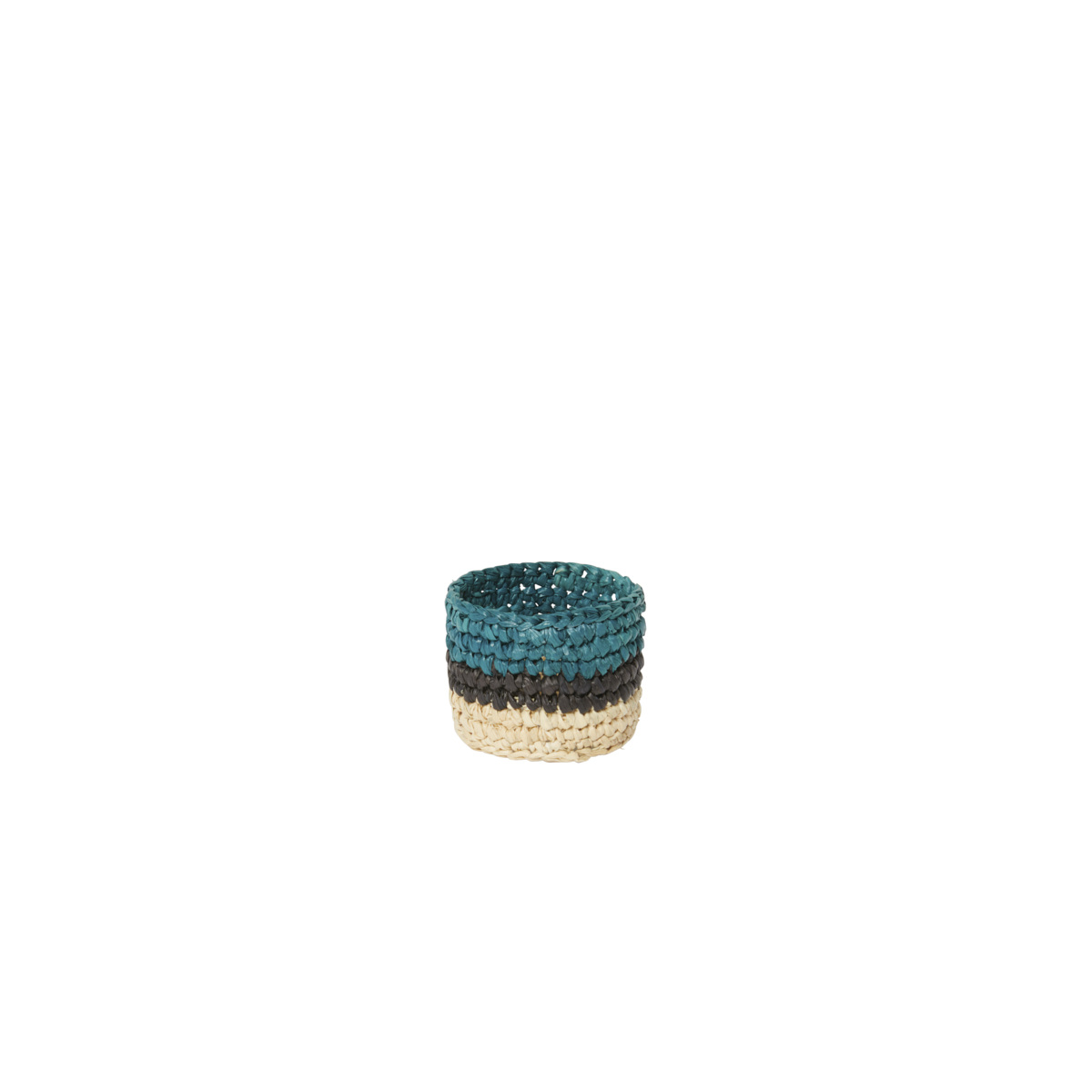 Napkin ring Globe, Celadon - ⌀2 in - Raphia - image 5
