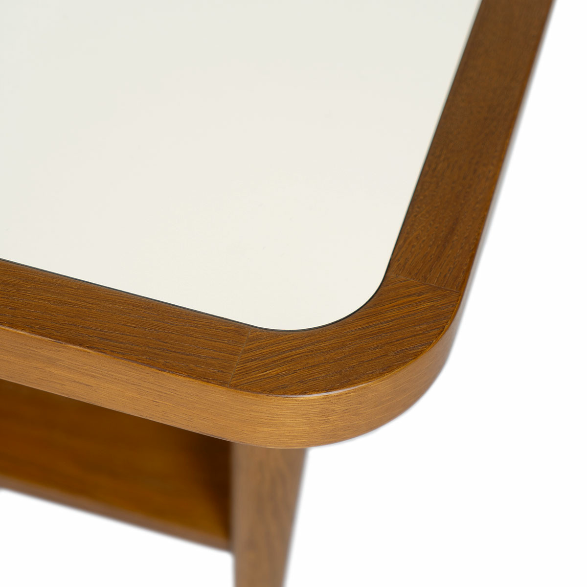 Coffee Table Puzzle, Oak / White - L60 x W60 x H40 cm - Oak - image 4