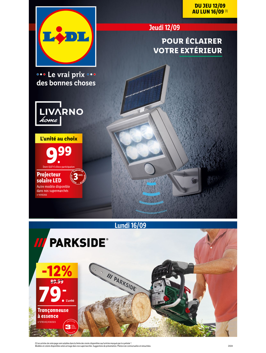 Image d'un catalogue Lidl