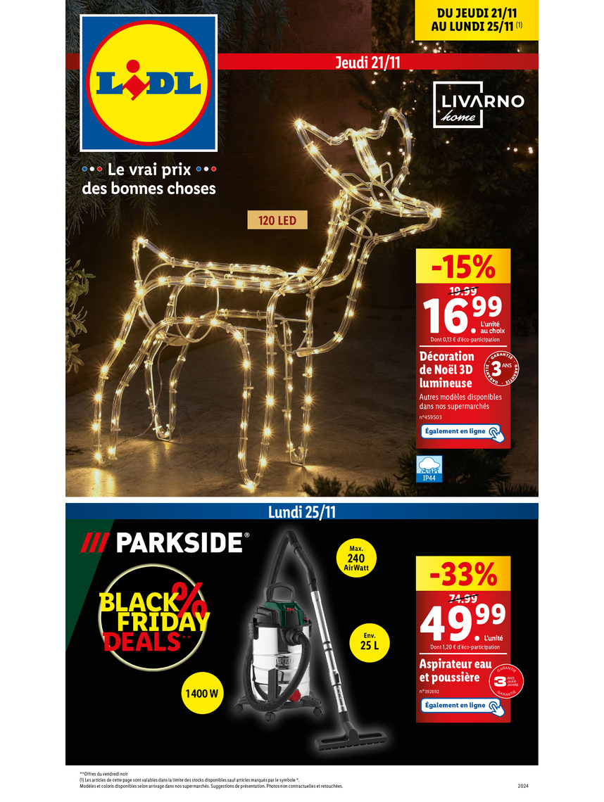 Image d'un catalogue lidl