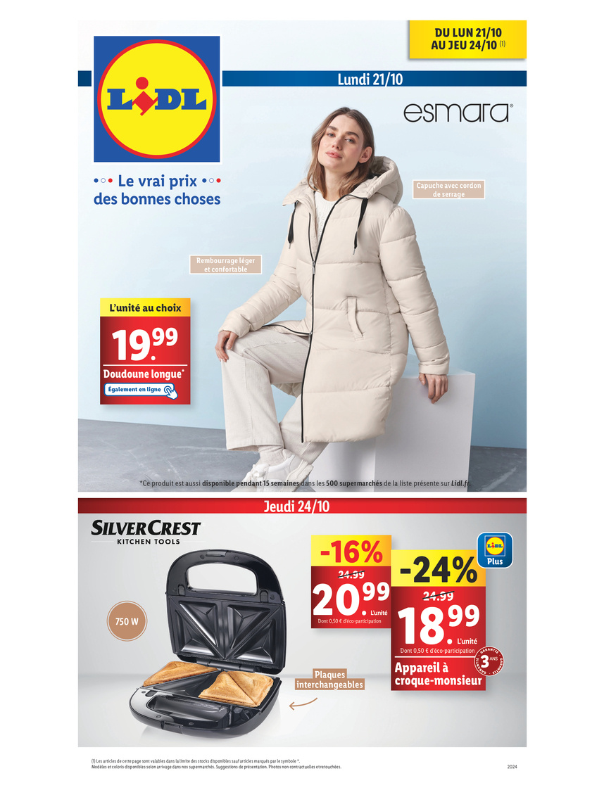 Image d'un catalogue lidl