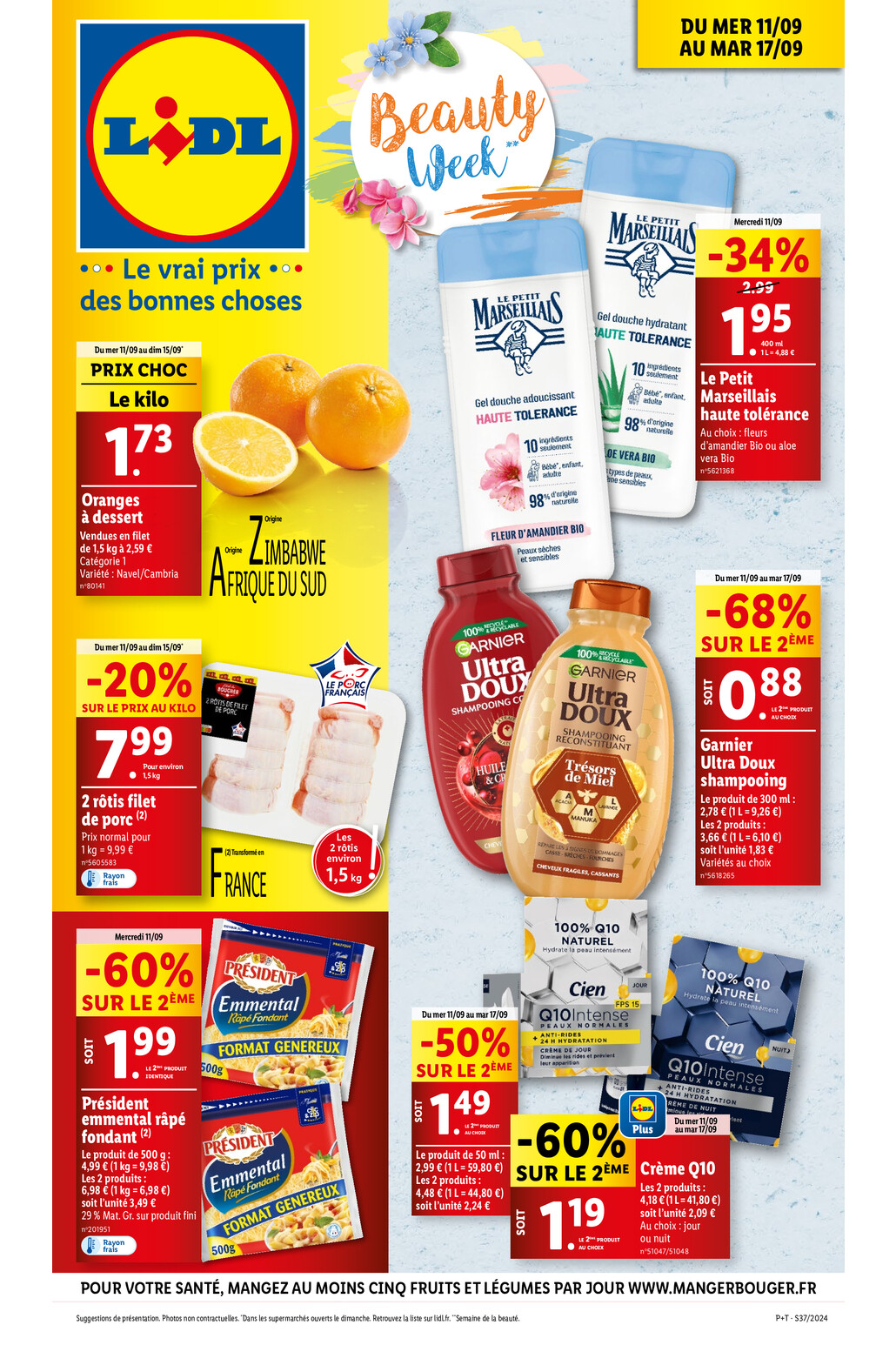 Catalogue Lidl - Valable du 09 septembre au 15 septembre