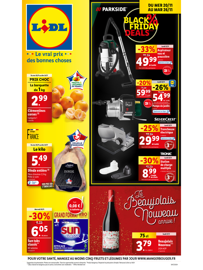 Image d'un catalogue lidl